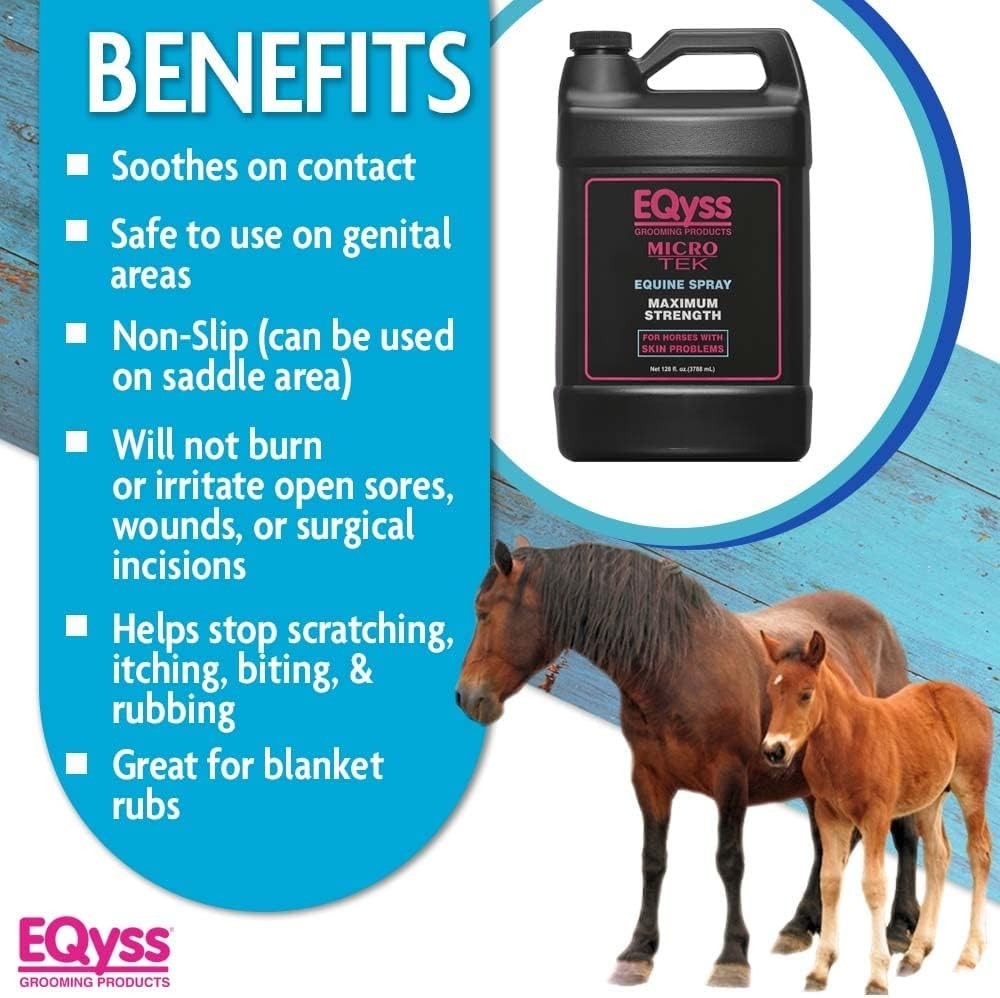 Micro-Tek Equine Itch Relief Spray 128 oz