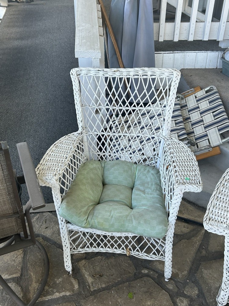 Bar Harbor wicker chairs