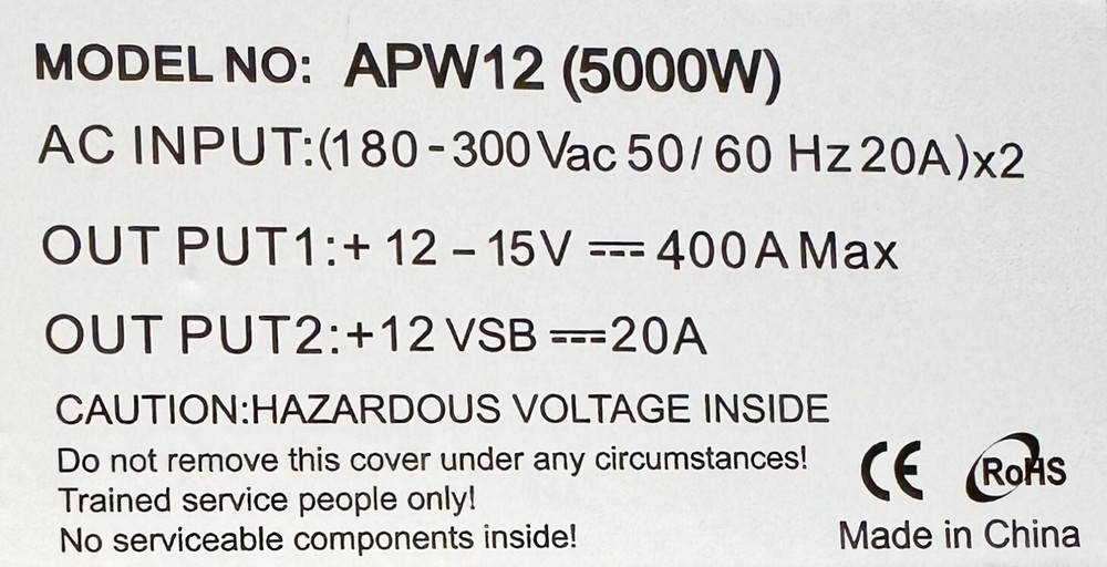 Antminer s19 Immersion Power Supply