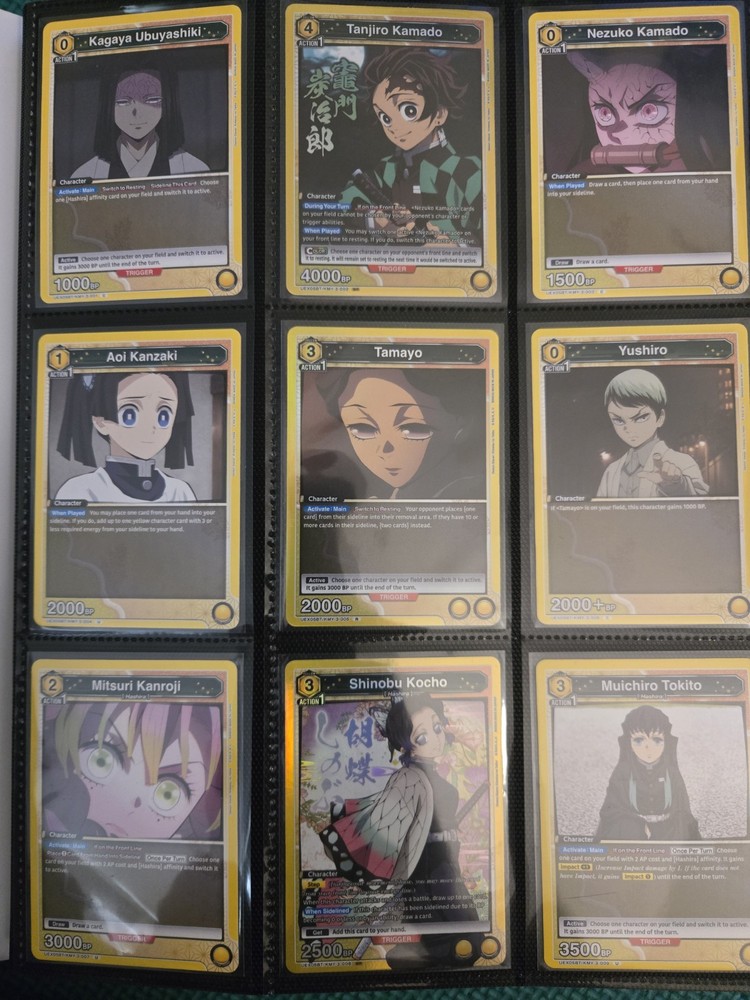 Union Arena Demon Slayer Vol 2 Complete Set