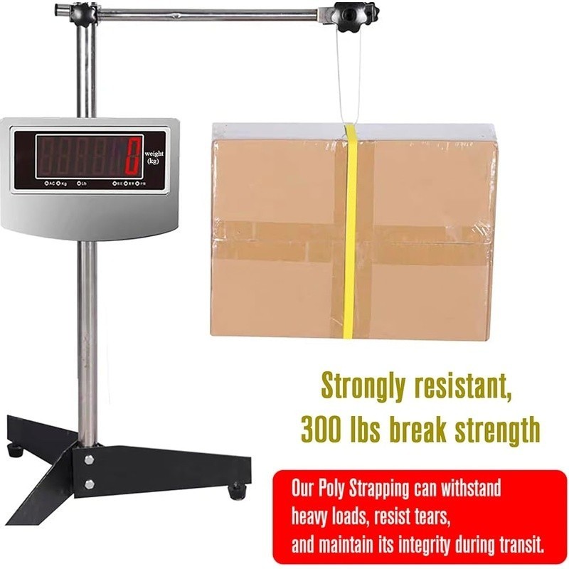 High Strength Polypropylene Strapping Roll 3280ft Heavy Duty Bundling Solution