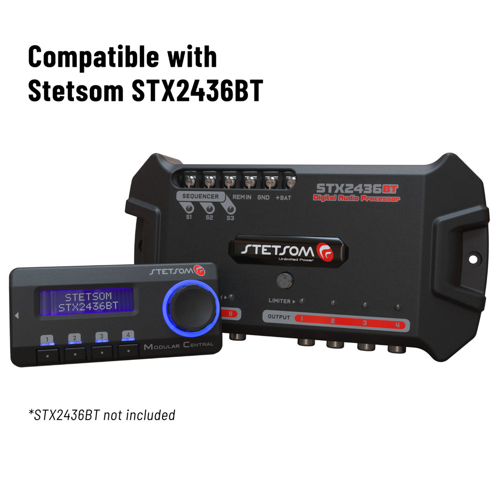 Stetsom Modular Central SMC Remote Controller for Stetsom DSP STX2436BT