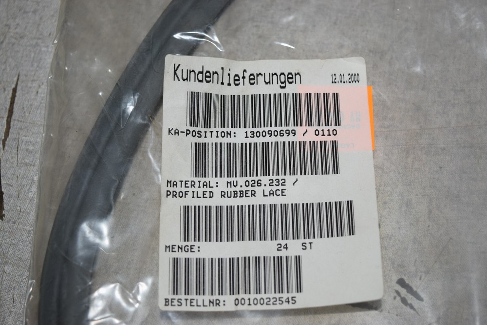 Heidelberg MV.026.232 Profiled Rubber Lace