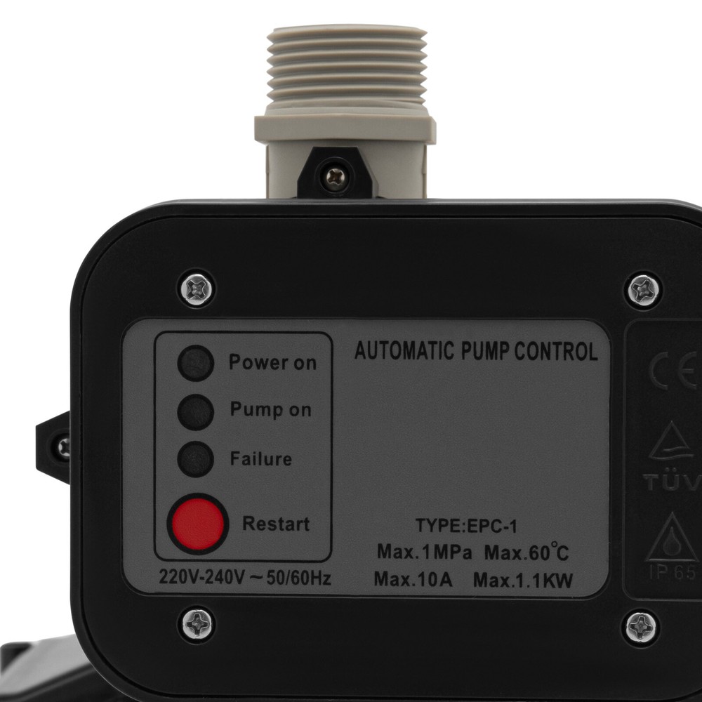 1.5 HP 115V Shallow Well Pump Garden Booster Jet Pump With Controller 1200 GPH