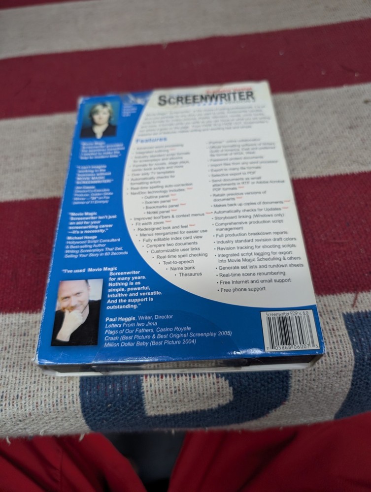 Write Brothers Movie Magic Screenwriter 6 - Full Version for Windows Software