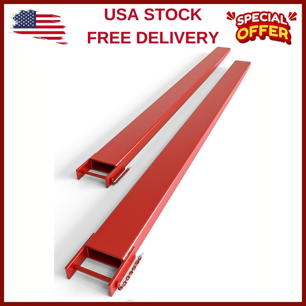 2 Pack 94" Forklift Pallet Extensions,Heavy Duty Fork Extensions for Forklifts