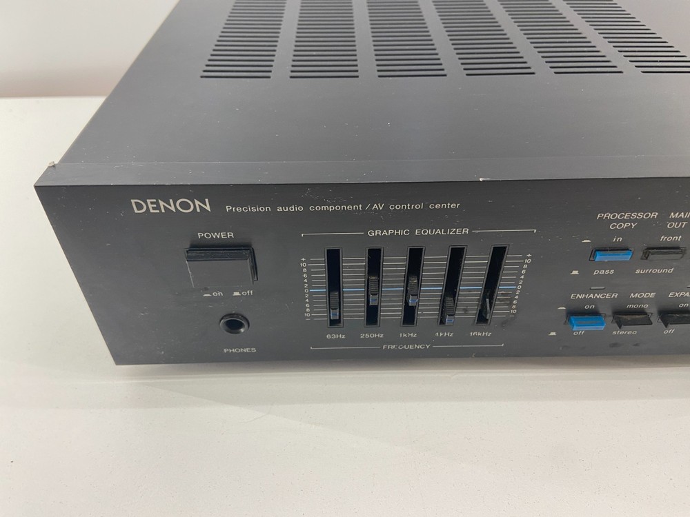 DENON Precision audio component AV control Dolby EQ AVC-500 II Amplifier Japan