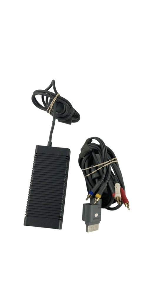 Microsoft Xbox 360 Console Bundle HDMI Compatible - AV Cables Included - Working