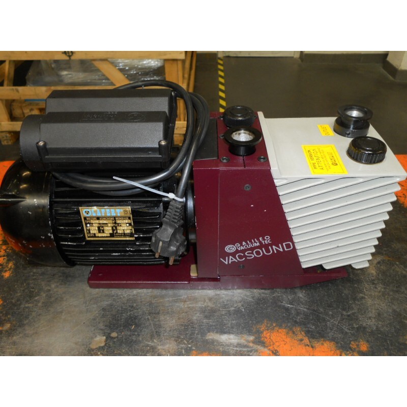 ROTARY VANE VACUUM PUMP GALILEO VACUUM VACSOUND