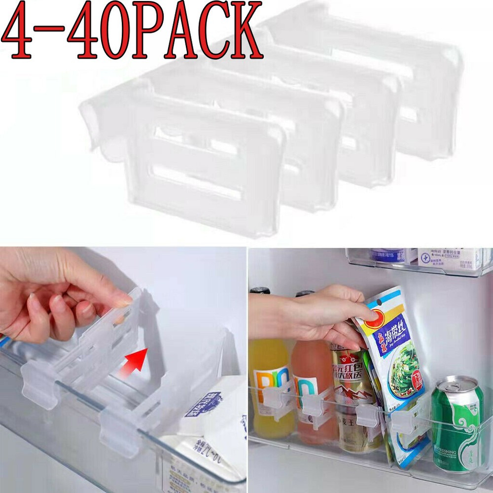Refrigerator Partition Divider Adjustable Food Organizer Kitchen Gadgets Tool