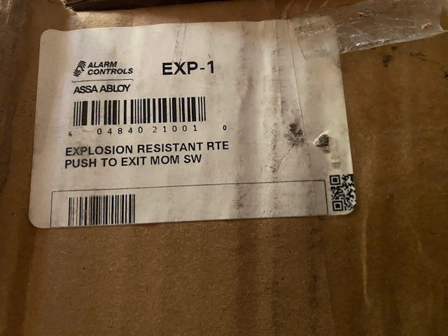 Alarm Controls EXP-1 Explosion Proof Momentary Action Switch