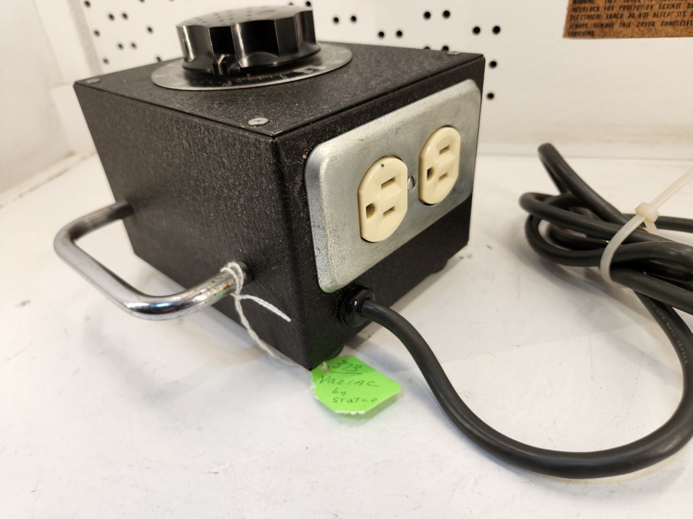 STACO 373? VARIAC (PORTABLE VARIABLE AC TRANSFORMER) Untested
