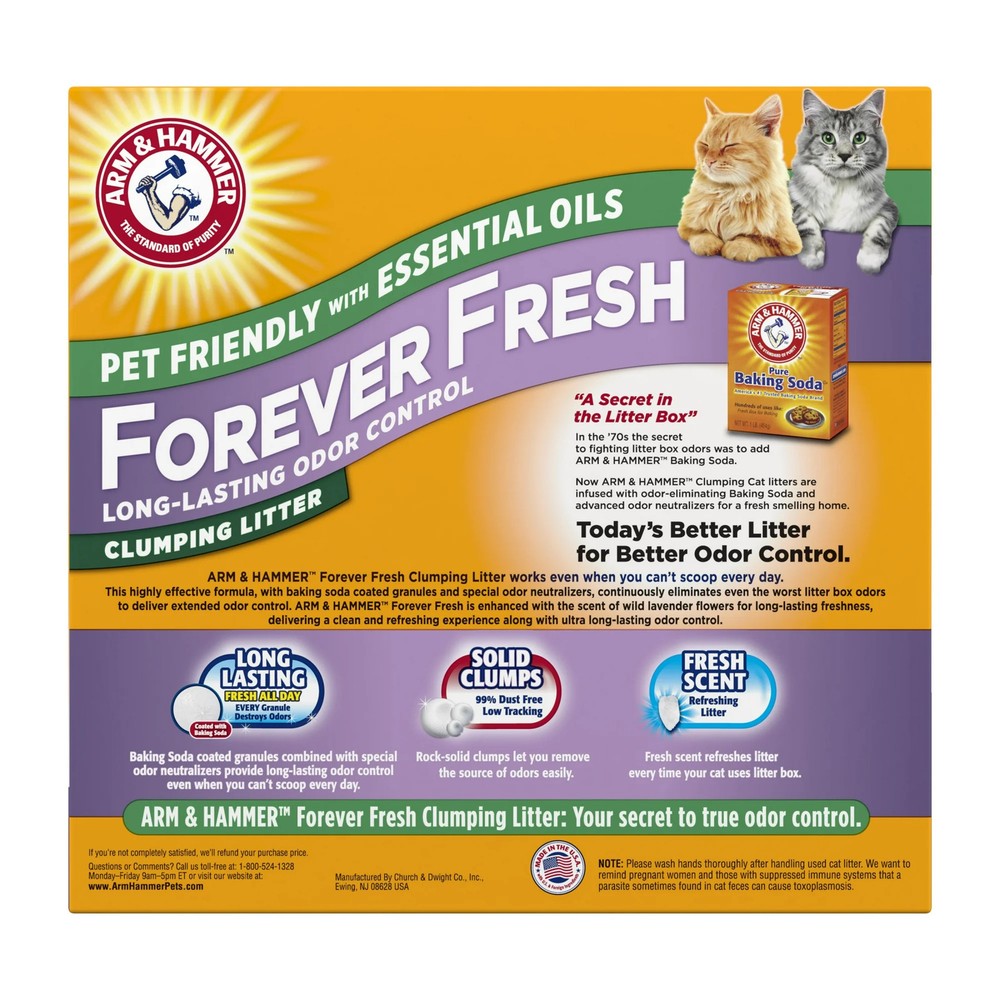 Clumping lavender scented multi cat litter