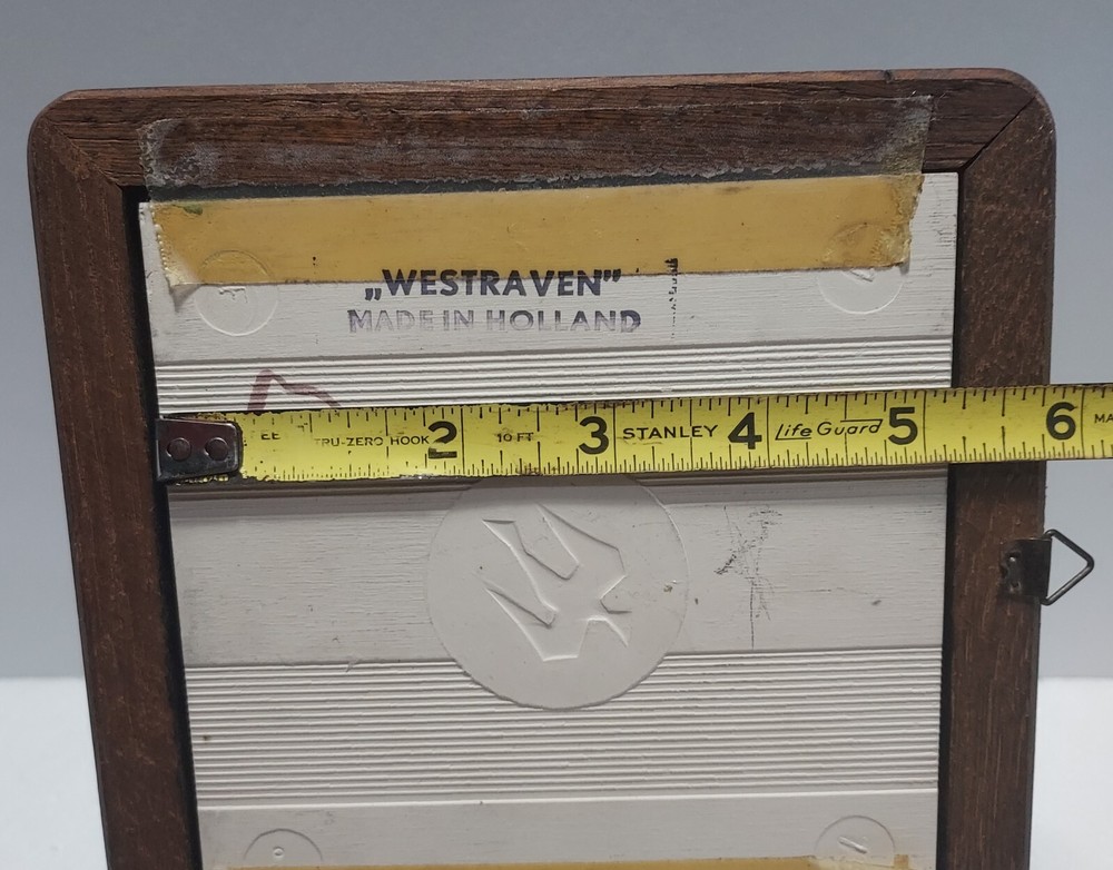 Pair Of Westraven Hand-painted Tiles Framed