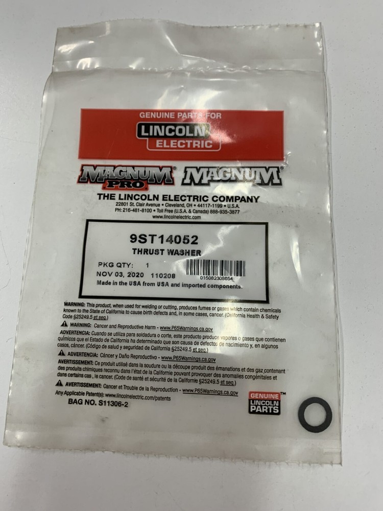 Lincoln 9ST14052 O ring