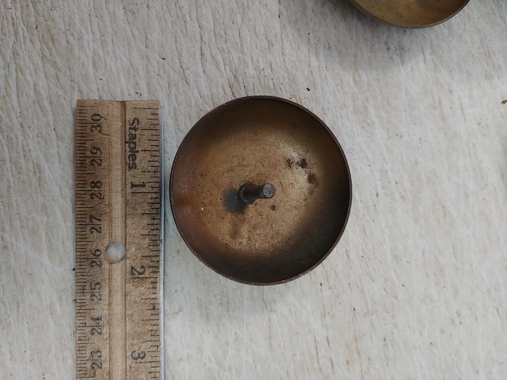 7 ASSORTED CLOCK STRIKE BELLS