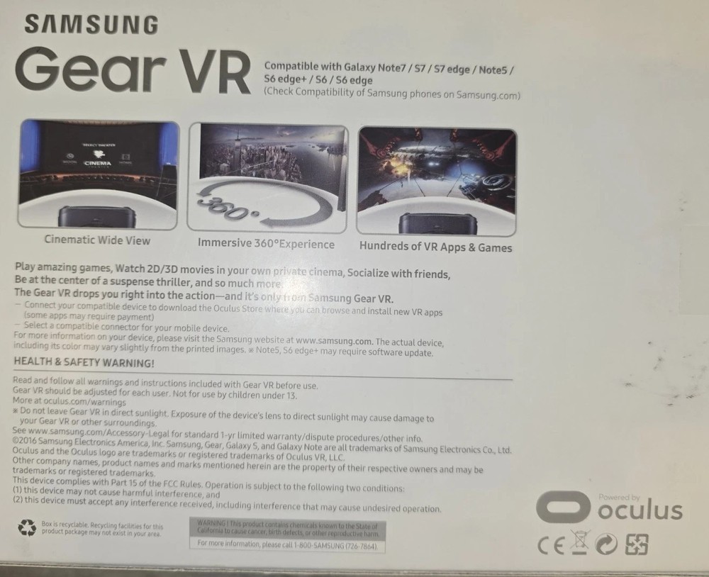 Samsung VR Headset