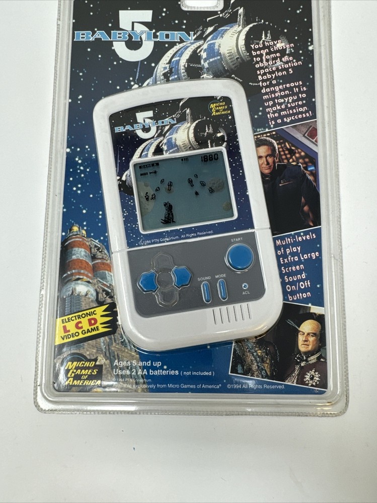 Babylon 5 Electronic Video LCD Game 1994 New In Package
