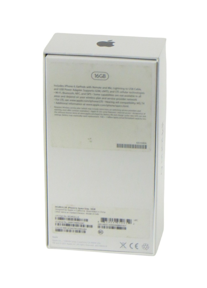 Phone 6 Replacement Empty Box