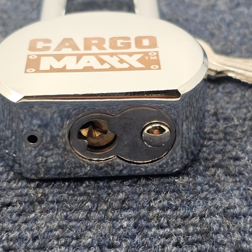 CargoMaxx Solid Body Padlock With 3 Keys
