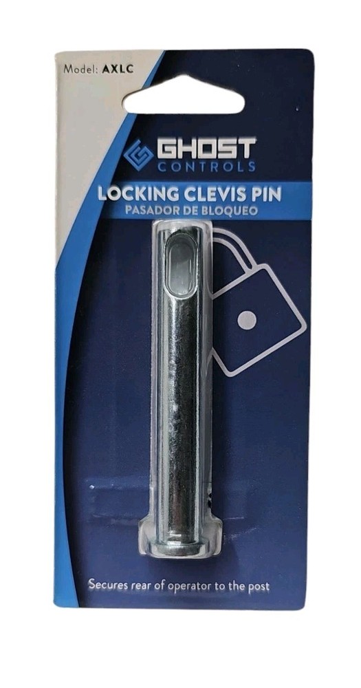 Ghost Controls AXLC Single Automatic Gate Opener Operator Locking Clevis Pin New