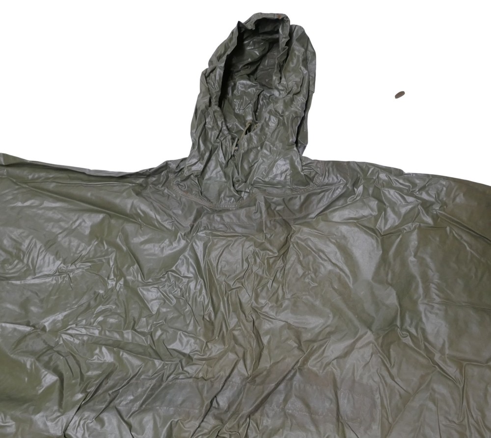 US 1961 Coated Nylon Poncho