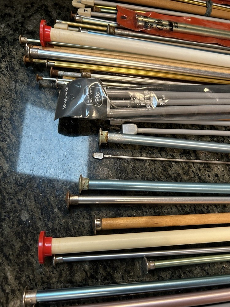 Vintage Knitting Needle Collection