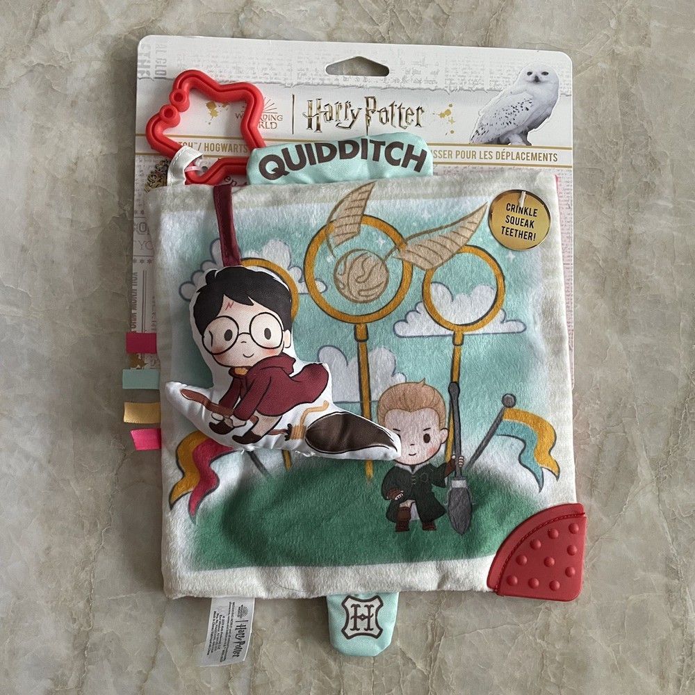 Harry Potter Infant Crinkle Squeak Teether NEW