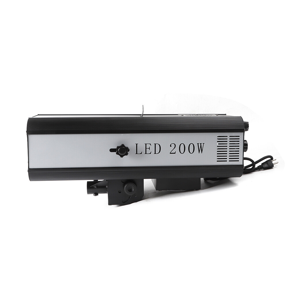 200W LED Follow Spot Light Manual Control Spotlight Stage Light Adjustable