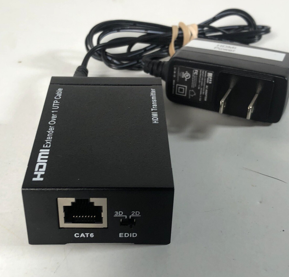 CHE-1 HDMI Extender over 1 UTP Transmitter w/ Power Adapter CAT6