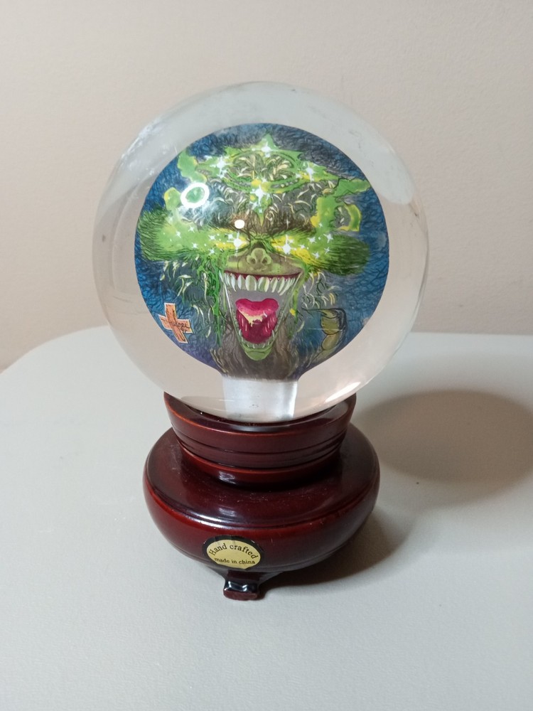 Chaos Comics Evil Ernie Painted Glass Orb