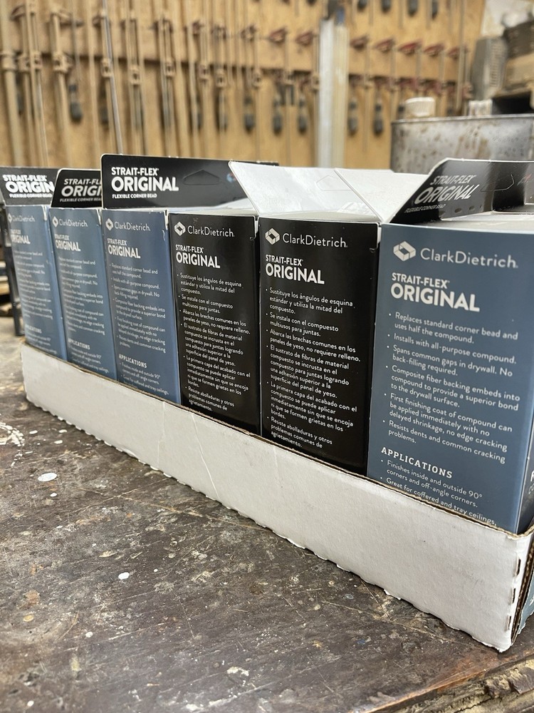 Strait- Flex Original Corner Bead Composite/ 2-3/8”x 50’ / 6-Roll Pack