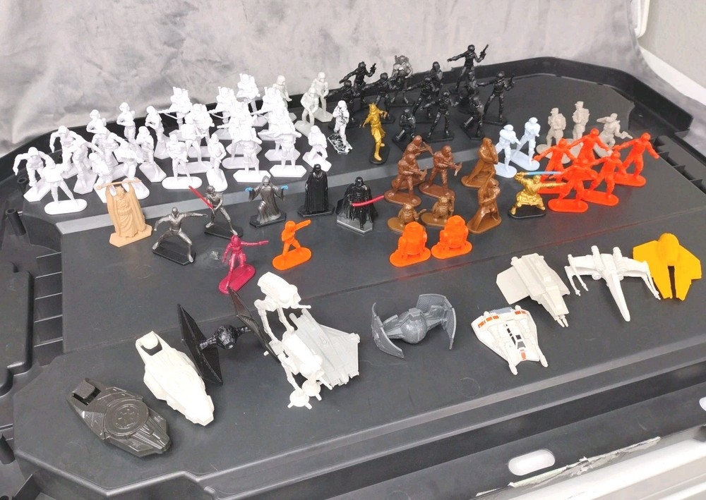 Hasbro Star Wars Command Army Men Figures & Ships 81 Piece