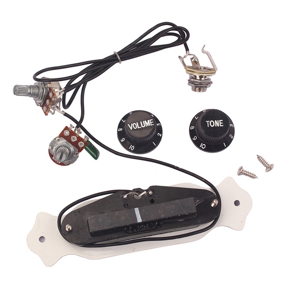 4 Guitar Pickup Volume Control w/ Volume Button for Ukulele