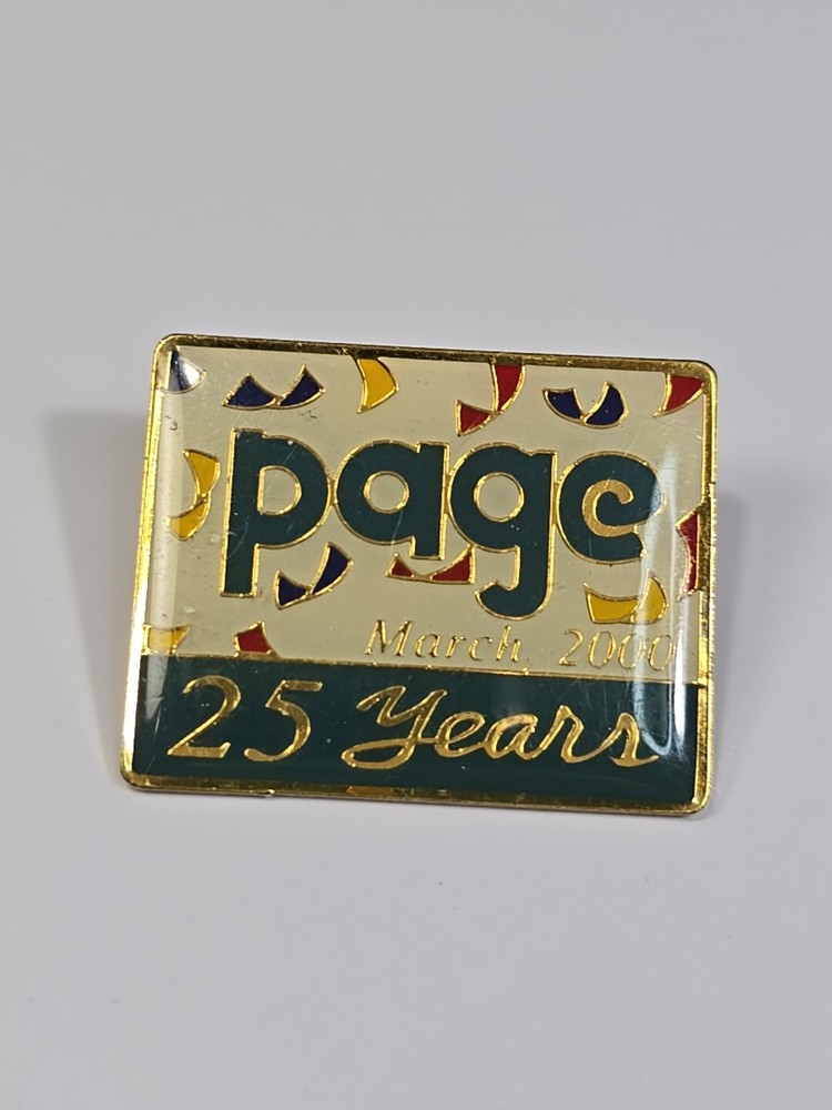Page March 2000 Lapel Pin