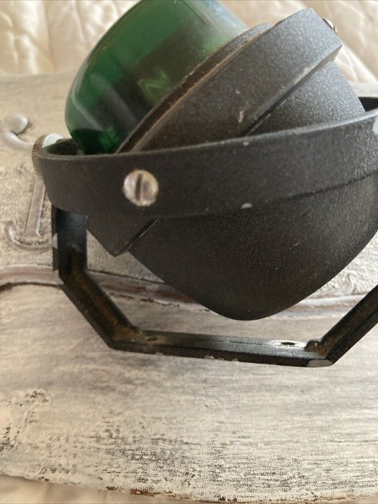 Vintage Boat Marine Compass Black Surface Mount