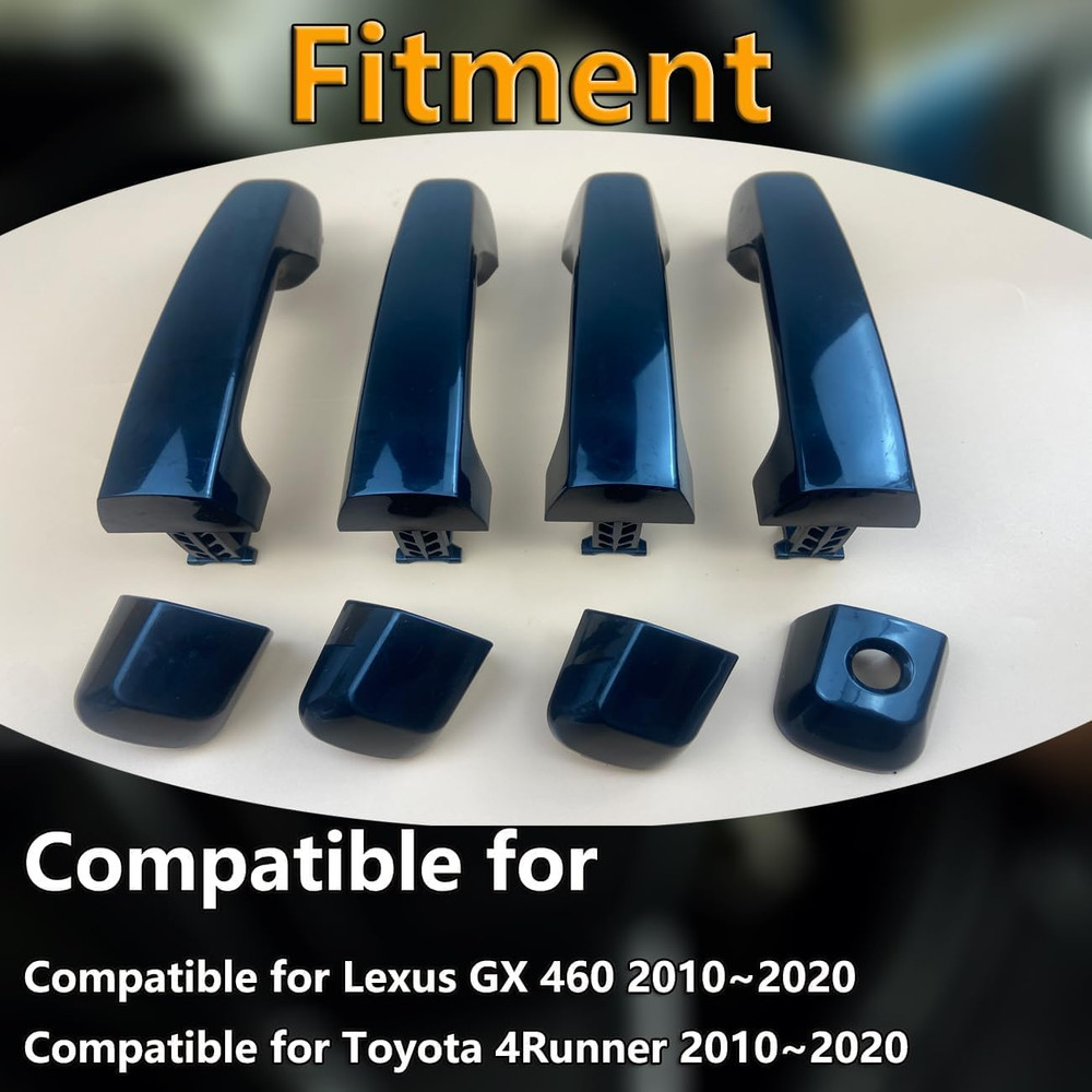 Exterior Door Handle Compatible with 2010-2020 4Runner GX460 Replace# Handle: 69