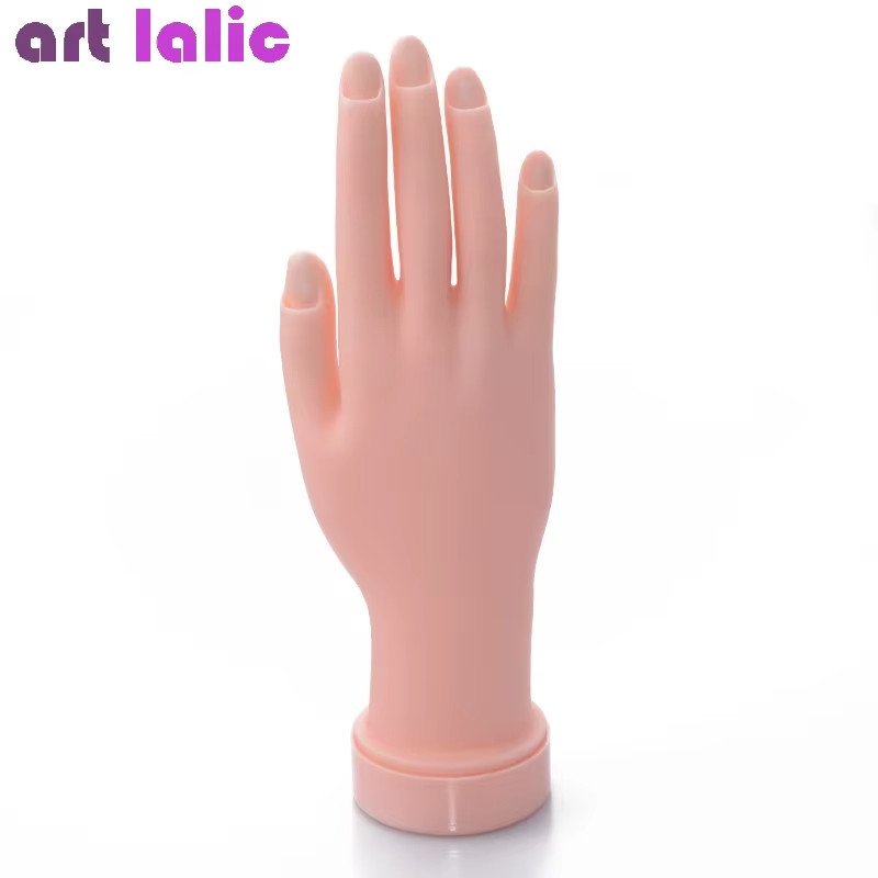 Manicure practice plastic hand model