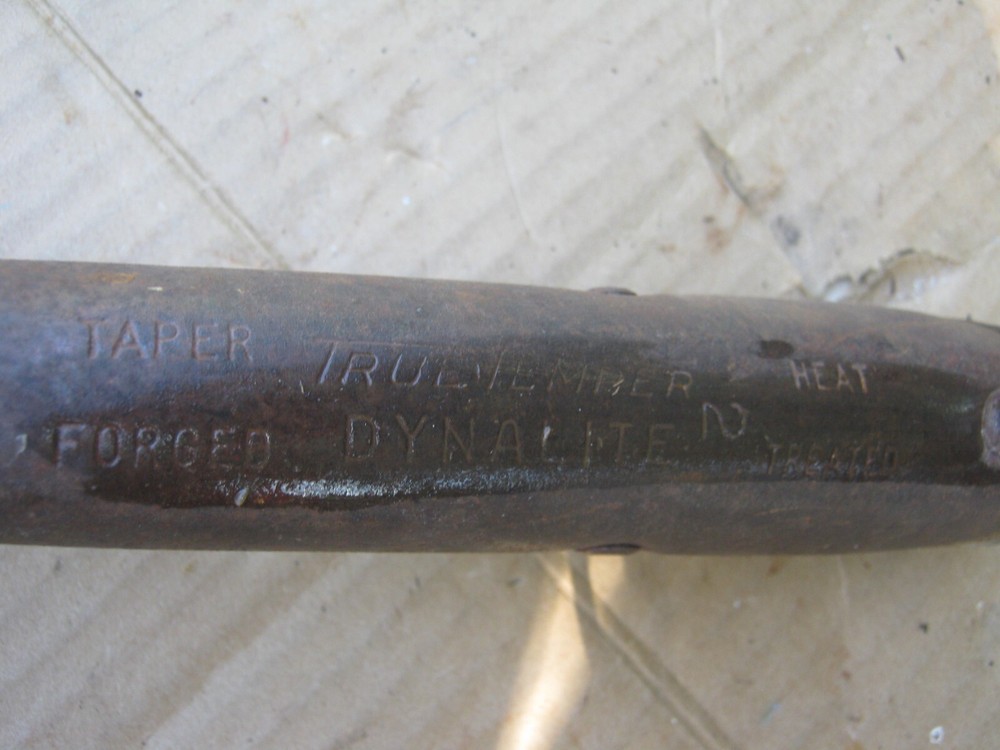 TAPER TRUE TEMPER FORGED DYNAMITE 2 no handle Rustic Original Vintage Primitive