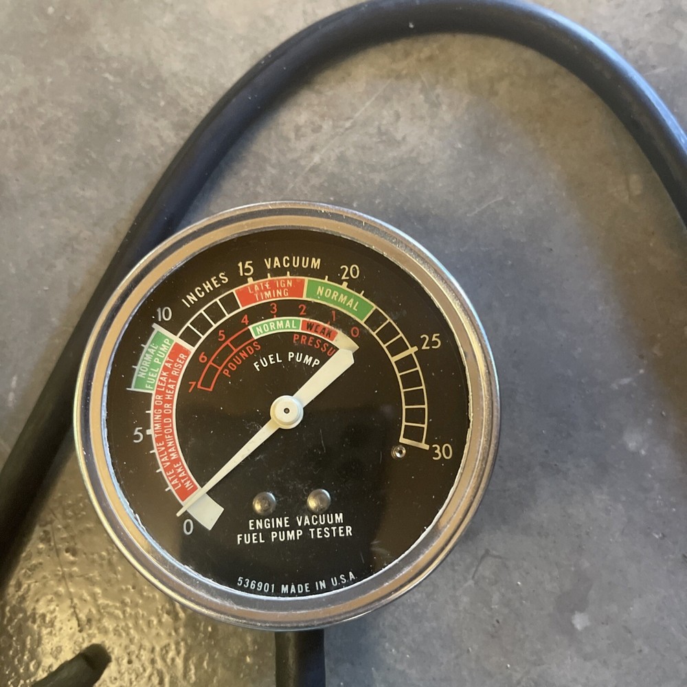 Engine Vacuum Fuel Pump Tester