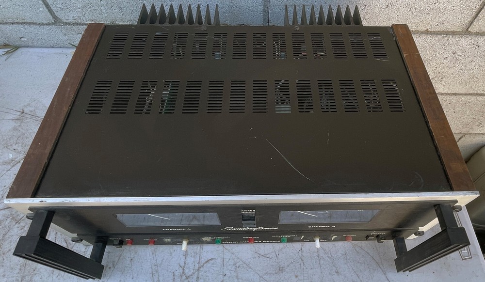 Soundcraftsmen MA5002 Power Amplifier + Signal Processor Preamp/Equalizer SP4002