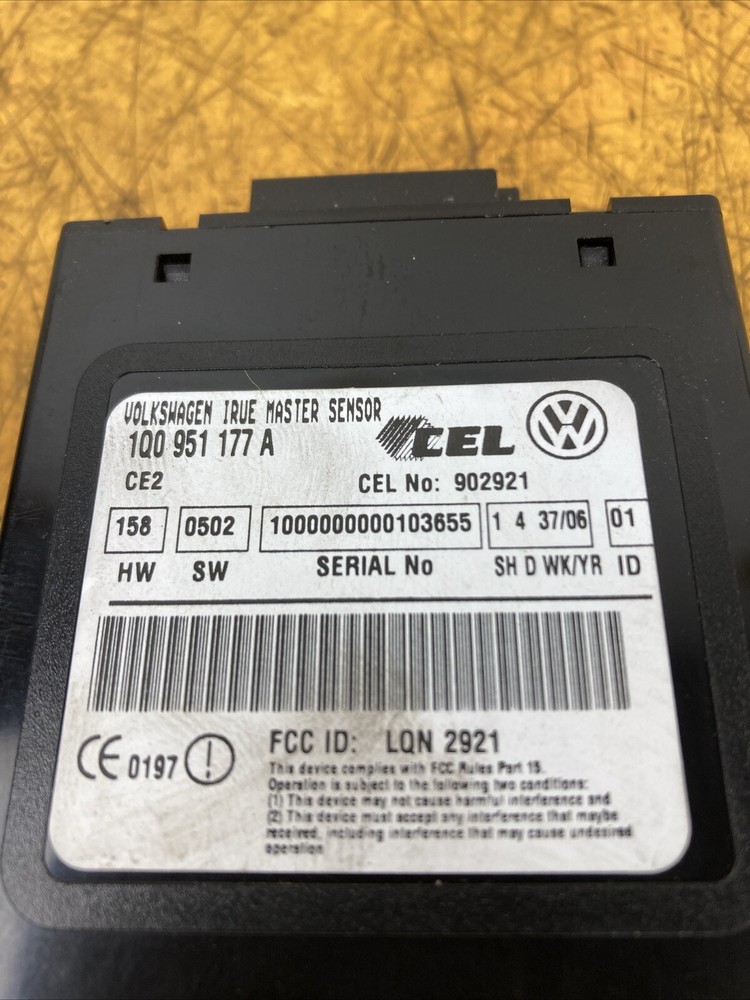 VW EOS ANTI THEFT ALARM SENSOR 1Q0951177A