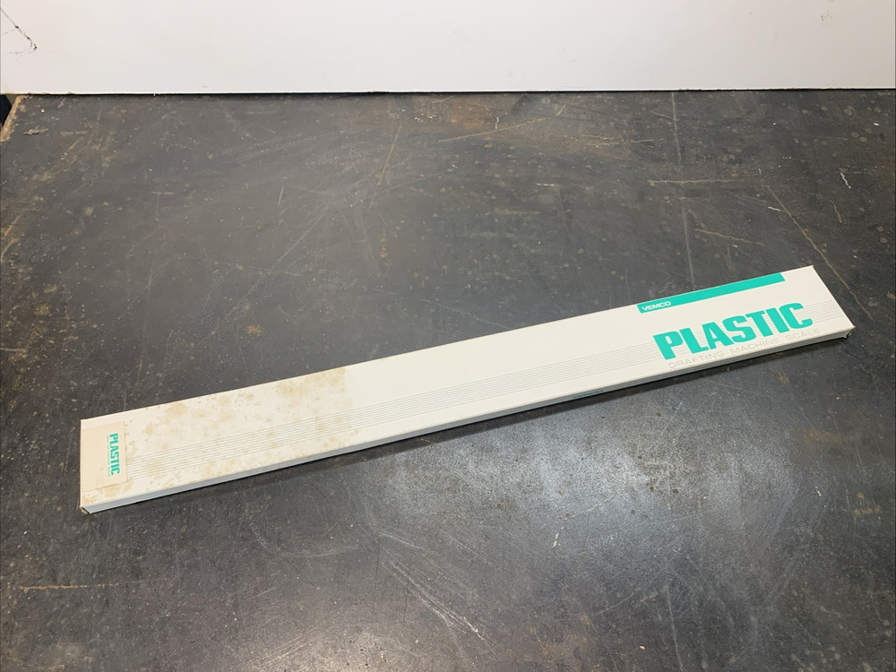 18” Vemco P-33 Antiflex Drafting Machine Scale P-33