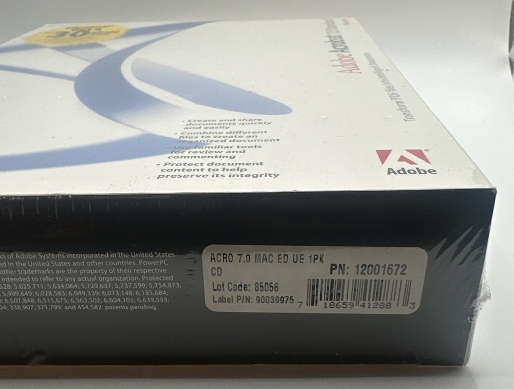 Adobe Acrobat 7.0 Standard Education Version Software