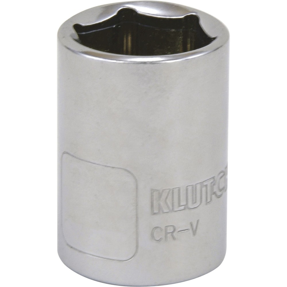 Klutch Socket, Metric, 17mm, 1/2in.-Drive, 6-Pt.