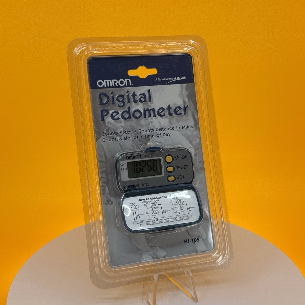 Copied - Omron Pedometer - Track Steps Without a Smartphone!