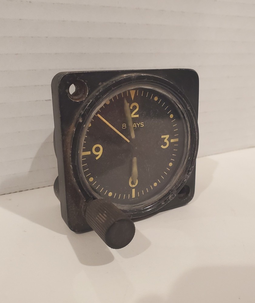Longines WWII Aircraft Clock Windup Working