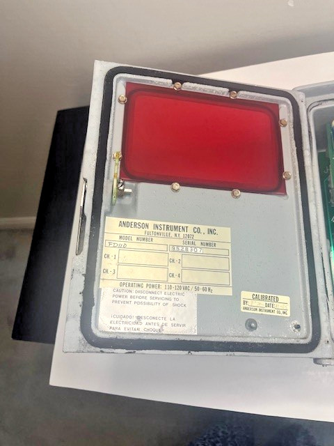 ANDERSON INSTRUMENTS MODEL FD110 DIGITAL REFERENCE THERMOMETER DART