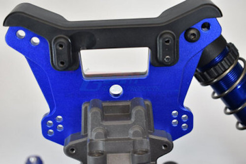 GPM Aluminum Front Damper Plate for Sledge (Green)