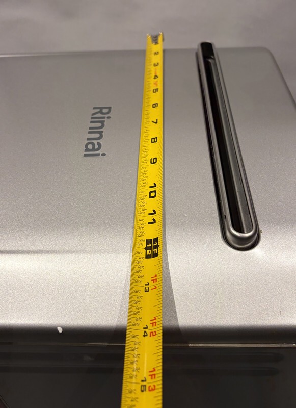 RINNAI RE199EP OUTDOOR TANKLESS WATER HEATER 199K BTU PROPANE GAS